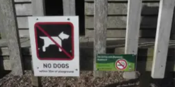 Image - Survey of smokefree signage at playgrounds - the potential value of comparisons with dog control signage