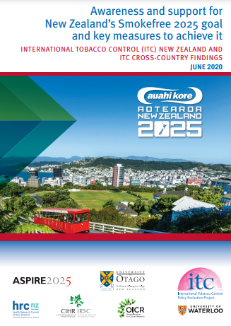 Awareness and support for New Zealand's Smokefree 2025 goal and key measures to achieve it